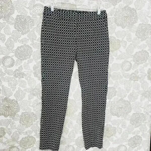 NWT Express Columnist Ankle Printed Women's Dress Pants 2R